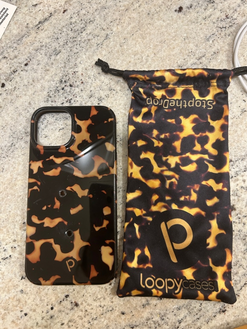 Loopy Tortoiseshell iPhone Case